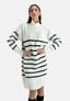 Elara Damen Strickkleid