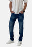 Elara Herren Jeans Slim Fit Hose Denim Stretch