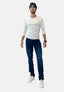 Elara Herren Jeans Slim Fit Hose Denim Stretch