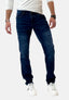 Elara Herren Jeans Slim Fit Hose Denim Stretch