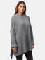 Elara Damen Strickpullover Runderkragen