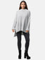 Elara Damen Strickpullover Runderkragen