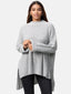Elara Damen Strickpullover Runderkragen