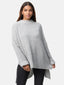 Elara Damen Strickpullover Runderkragen