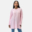 Elara Damen Strickpullover Runderkragen