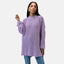 Elara Damen Strickpullover Runderkragen