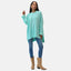 Elara Damen Strickpullover Runderkragen