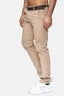 Elara Herren Chino Hosen Gürtel Elegant