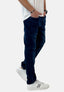 Elara Herren Jeans Slim Fit Hose Denim Stretch