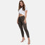 Elara Damen Jeans High Waist Destroyed