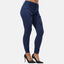 Elara Damen Jeans High Waist Destroyed