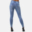 Elara Damen Jeans High Waist Destroyed