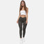 Elara Damen Jeans High Waist Destroyed