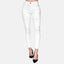 Elara Damen Jeans High Waist Destroyed