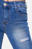 Elara Damen Jeans High Waist Destroyed