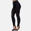 Elara Damen Jeans High Waist Destroyed