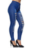 Elara Damen Jeans High Waist Destroyed