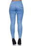 Elara Damen Jeans High Waist Destroyed