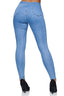 Elara Damen Jeans High Waist Destroyed