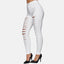 Elara Damen Jeans High Waist Destroyed