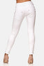 Elara women's baggy jeans boyfriend button placket