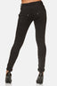 Elara women's baggy jeans boyfriend button placket