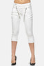 Elara women's 3/4 jeans slim high waist capri trousers