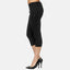 Elara women's 3/4 jeans slim high waist capri trousers