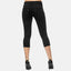 Elara women's 3/4 jeans slim high waist capri trousers