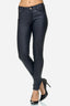 Elara Damen Hose Kunstleder Push Up Effekt