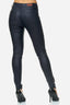 Elara Damen Hose Kunstleder Push Up Effekt