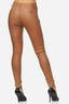 Elara Damen Hose Kunstleder Push Up Effekt