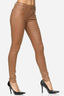 Elara Damen Hose Kunstleder Push Up Effekt
