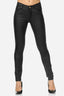 Elara Damen Hose Kunstleder Push Up Effekt