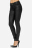 Elara Damen Hose Kunstleder Push Up Effekt