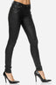 Elara Damen Hose Kunstleder Push Up Effekt