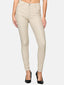 Elara Damen Hose Kunstleder Push Up Effekt