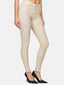Elara Damen Hose Kunstleder Push Up Effekt