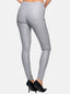 Elara Damen Hose Kunstleder Push Up Effekt