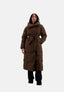 Elara long women's puffer coat