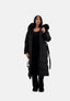 Elara long women's puffer coat