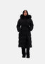 Elara long women's puffer coat