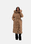 Elara long women's puffer coat