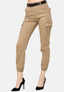 Elara women's cargo pants with belt