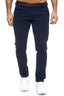 Elara Herren Chino Hosen Gürtel Elegant