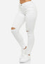 Elara Damen Stretch Hose Skinny Jeans Elastisch