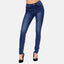 Elara Women's Stretch Pants Skinny Jeans Elastic