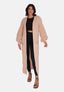 Elara Long Women's Oversize Cardigan
