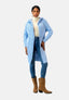 Elara women's cardigan with hood