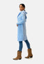 Elara women's cardigan with hood